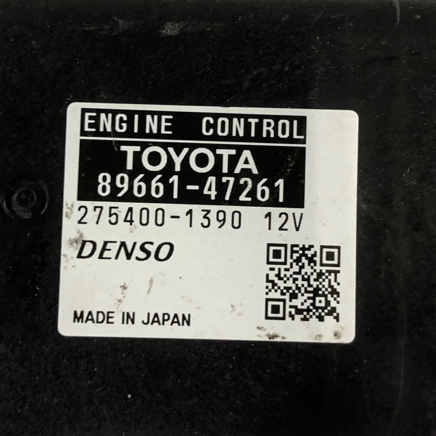 10-12 Toyota Prius Engine Ecu Oem 89661-47261