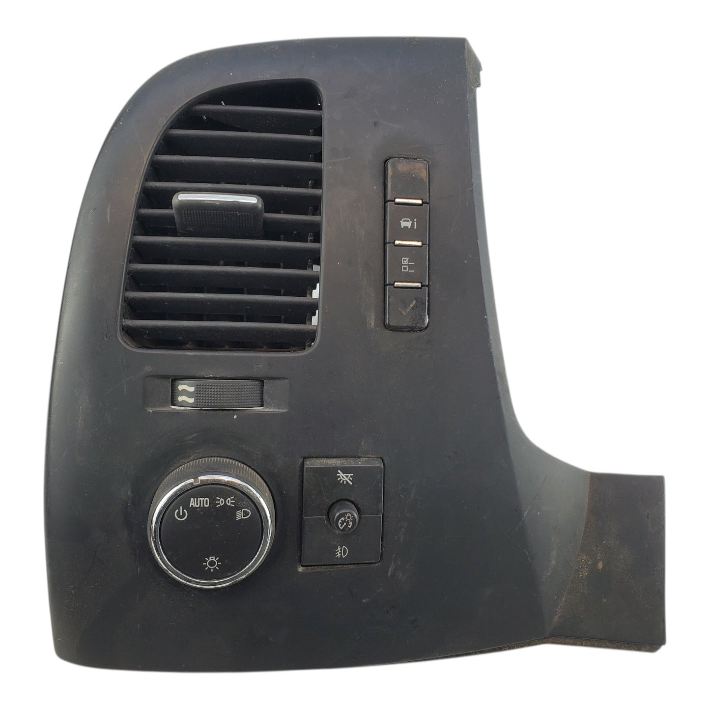 2007-2013 Silverado Sierra Dash Trim Vent Bezel Head Light Switch 25783286 OEM