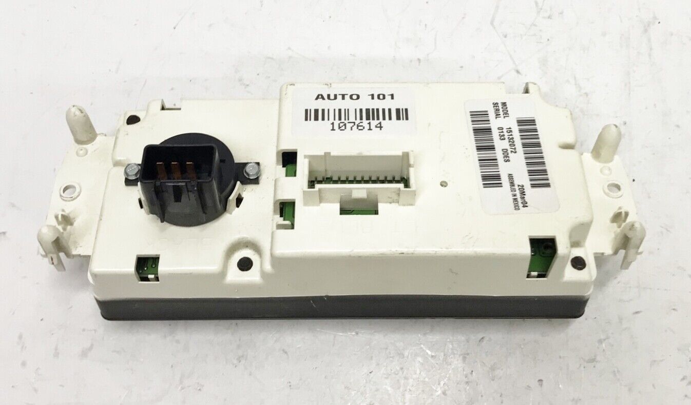 ✅ 03-09 Trailblazer 15132072 Dual Zone Heat AC HVAC Control Unit OEM GMC CHEVY