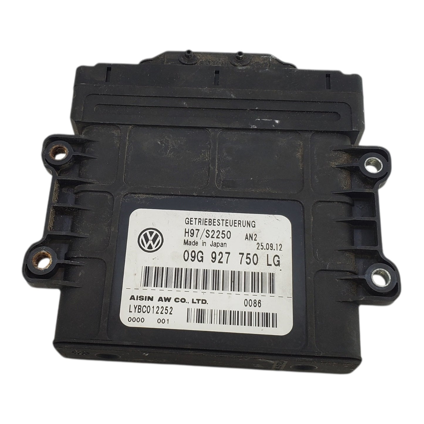 Transmission Control Module Fits 12-14 VW BEETLE 09G 927 750 LG 09G927750LG