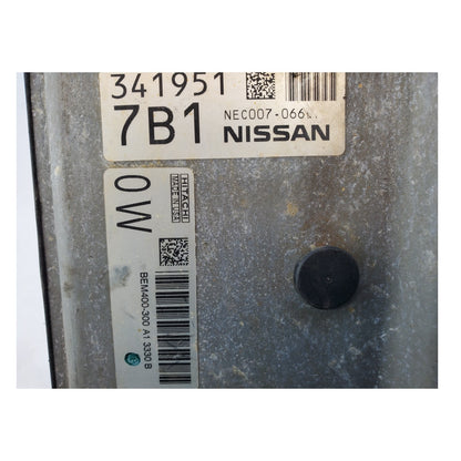 13 14 Nissan Altima NEC007-066 Computer Brain Engine Control ECU ECM EBX Module