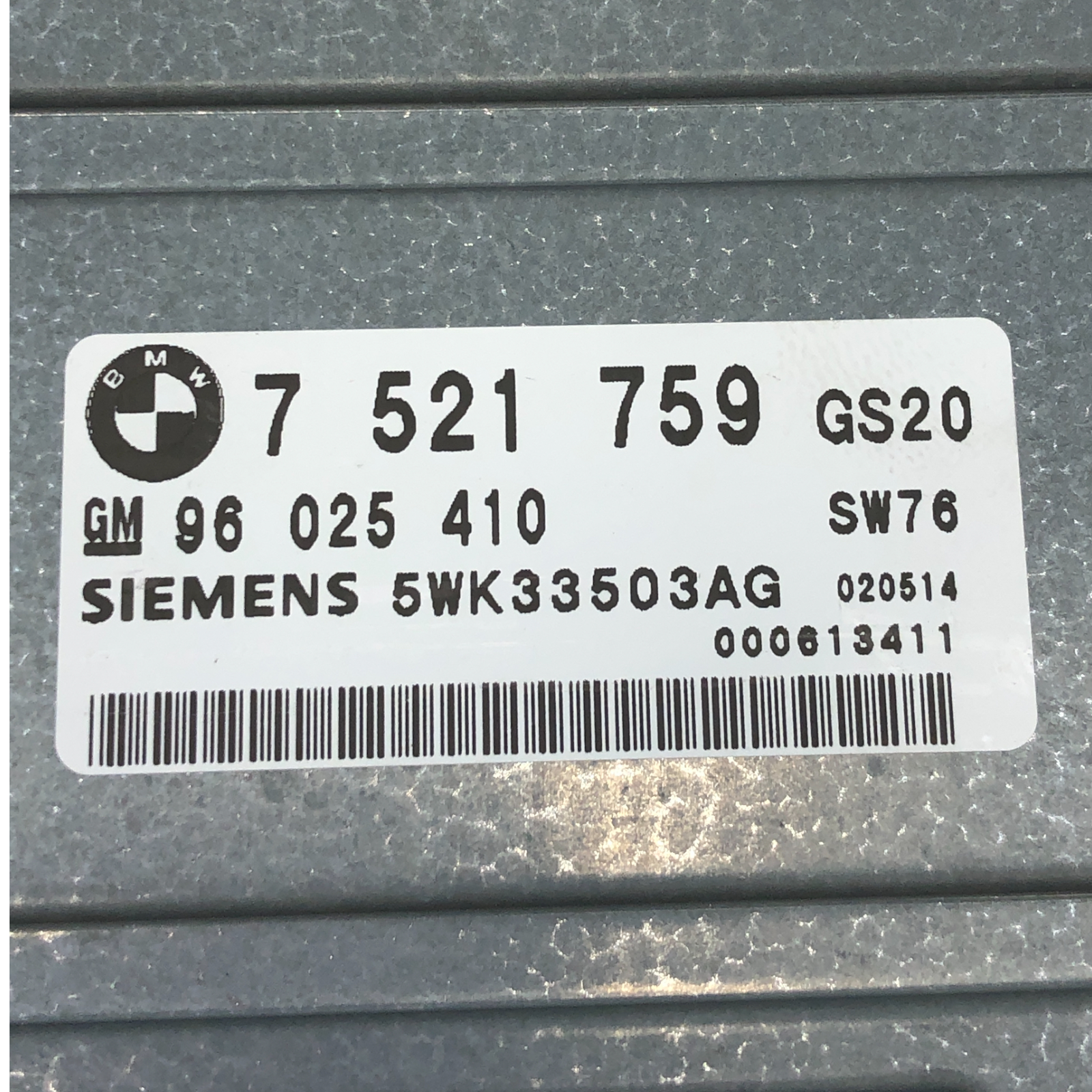 ✅ 02-03 BMW 325 325i Transmission Control Module TCM Computer 7 521 759