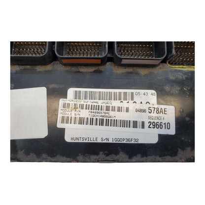2005 CHRYSLER SEBRING DODGE STRATUS 2.4L ENGINE CONTROL ECM ECU PCM P04896578AE