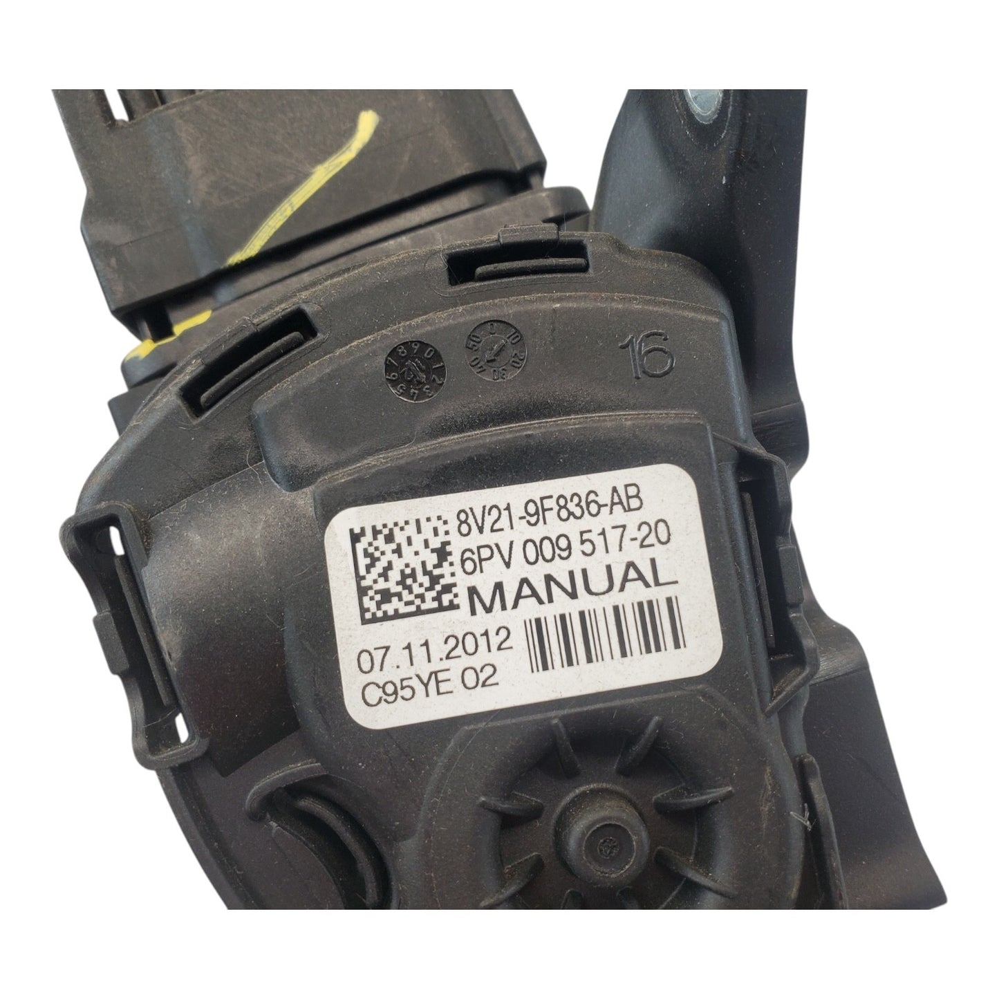 11-19 Ford Fiesta Gas Pedal Accelerator Assembly 8V21-9F836-AB OEM