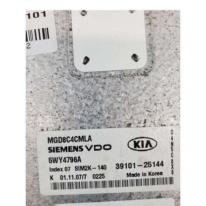 ✅ 06-08 Kia Optima Engine Control Module ECM Computer 39101-25144
