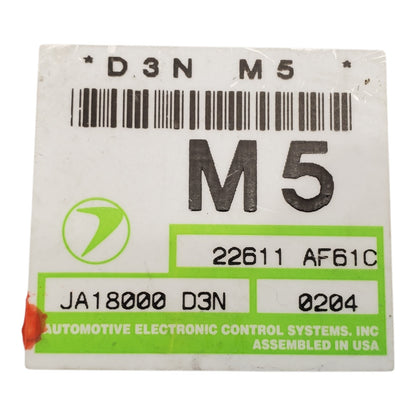 2000 Subaru Outback ECU 22611 AF61C