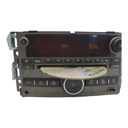 "GM796" UNLOCKED 07 08 09 Saturn Aura Radio CD Player Mechanism OEM 25968660
