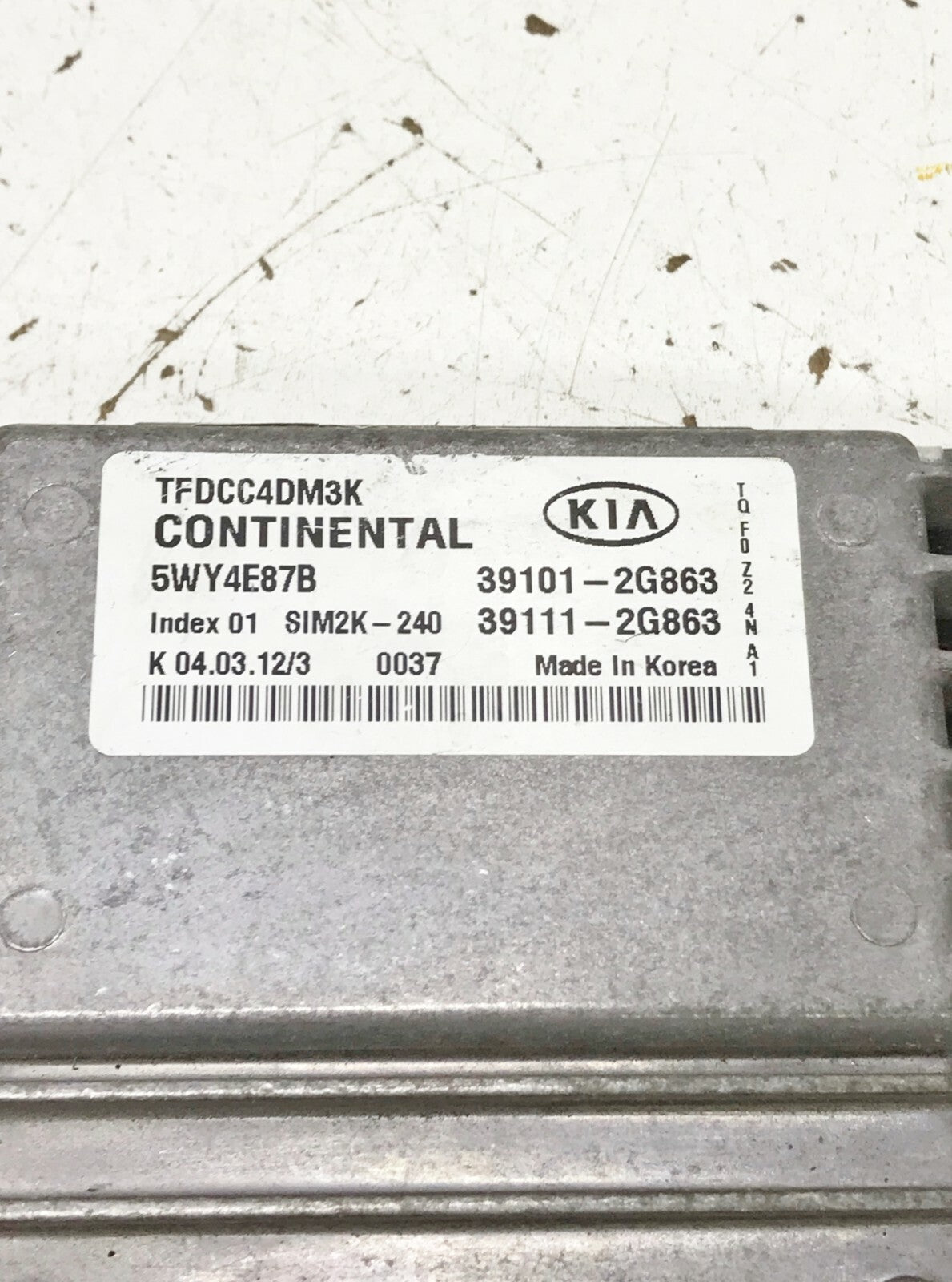 ✅ 11-13 Kia Optima Engine Control Module ECM Computer 39101-2G863