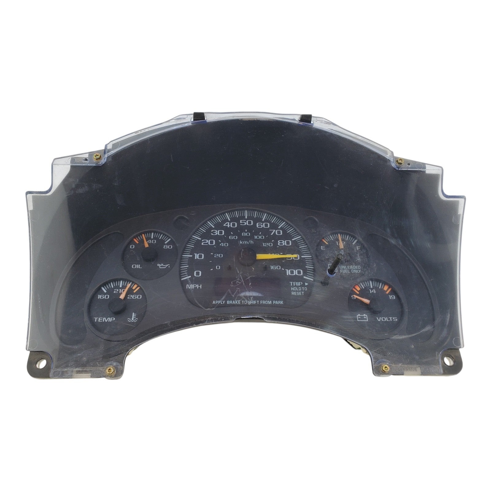 Instrument Speedometer Gauge Cluster 01-02 Express Savana Van 15769924