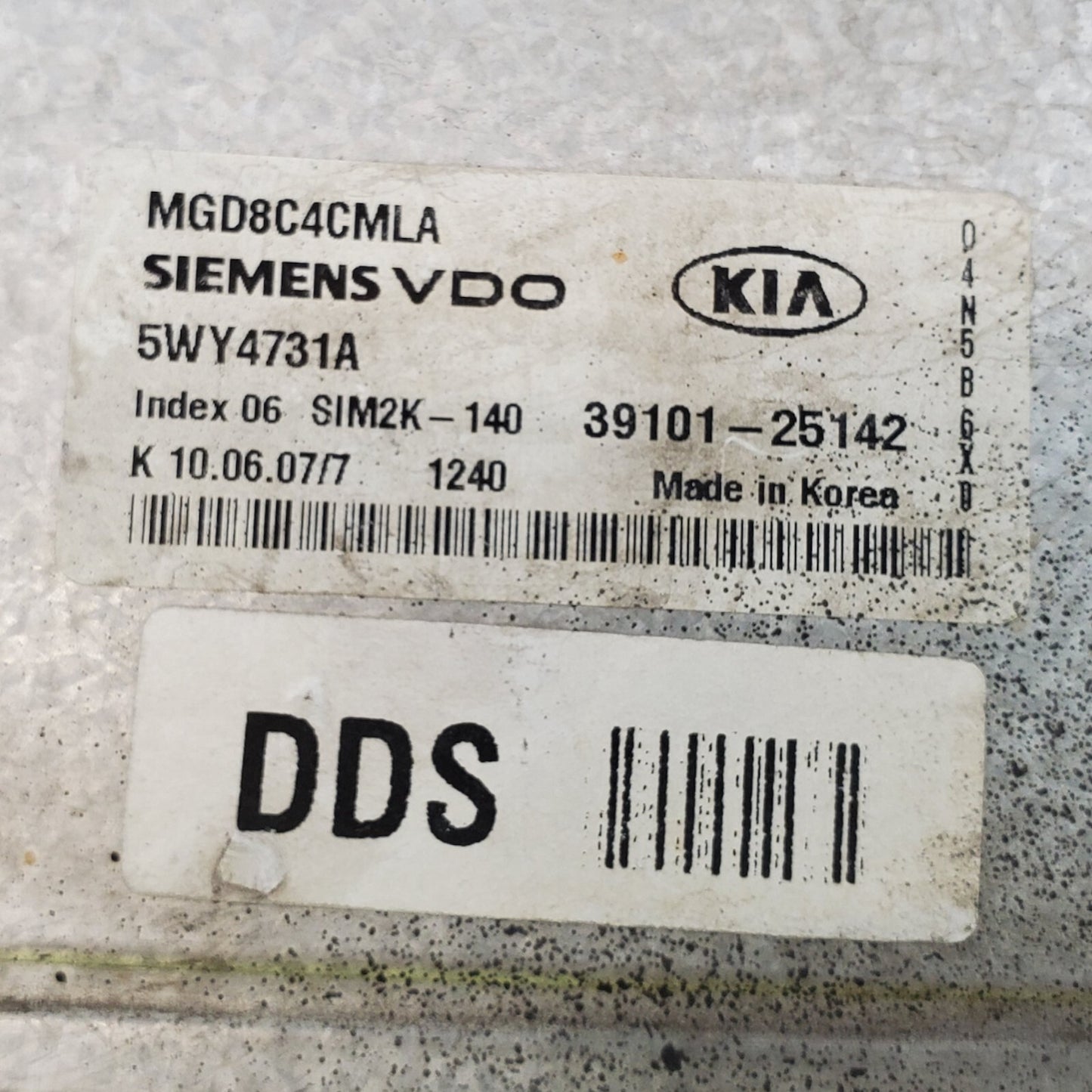 ✅ 06-08 KIA OPTIMA Engine Control Module ECM Computer 39101-25142