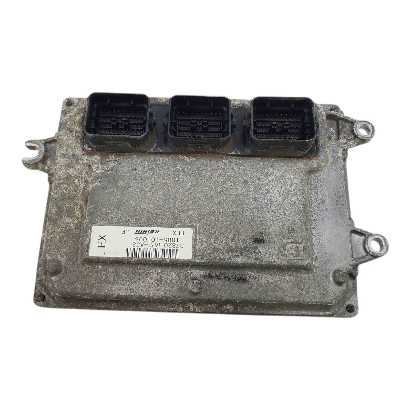 09 10 HONDA FIT ENGINE ECM CONTROL MODULE AT 37820-RP3-A53 37820RP3A53