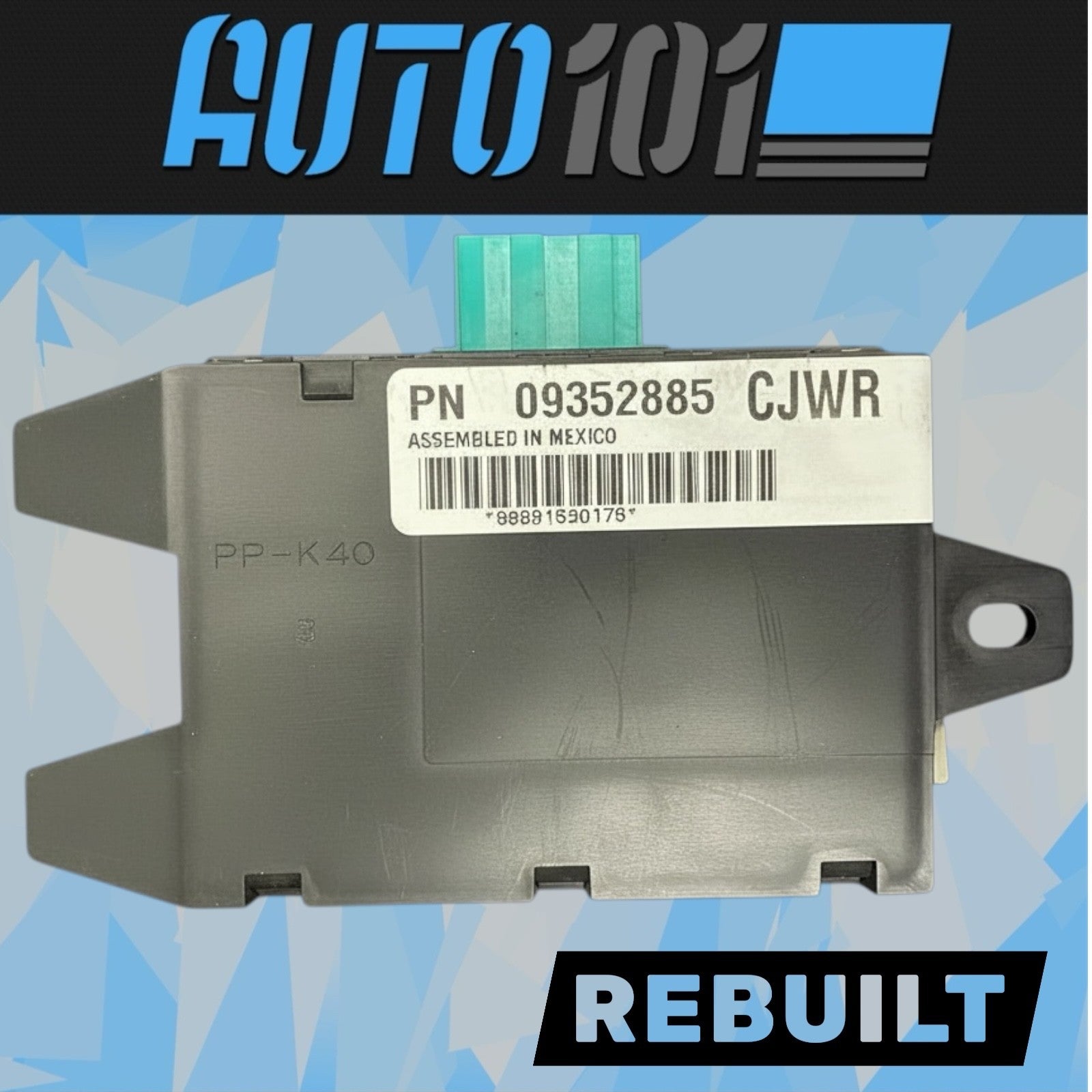 CHEVY ASTRO GMC SAFARI VAN GM ANTI-THEFT PASSLOCK VATS SECURITY MODULE 09352885