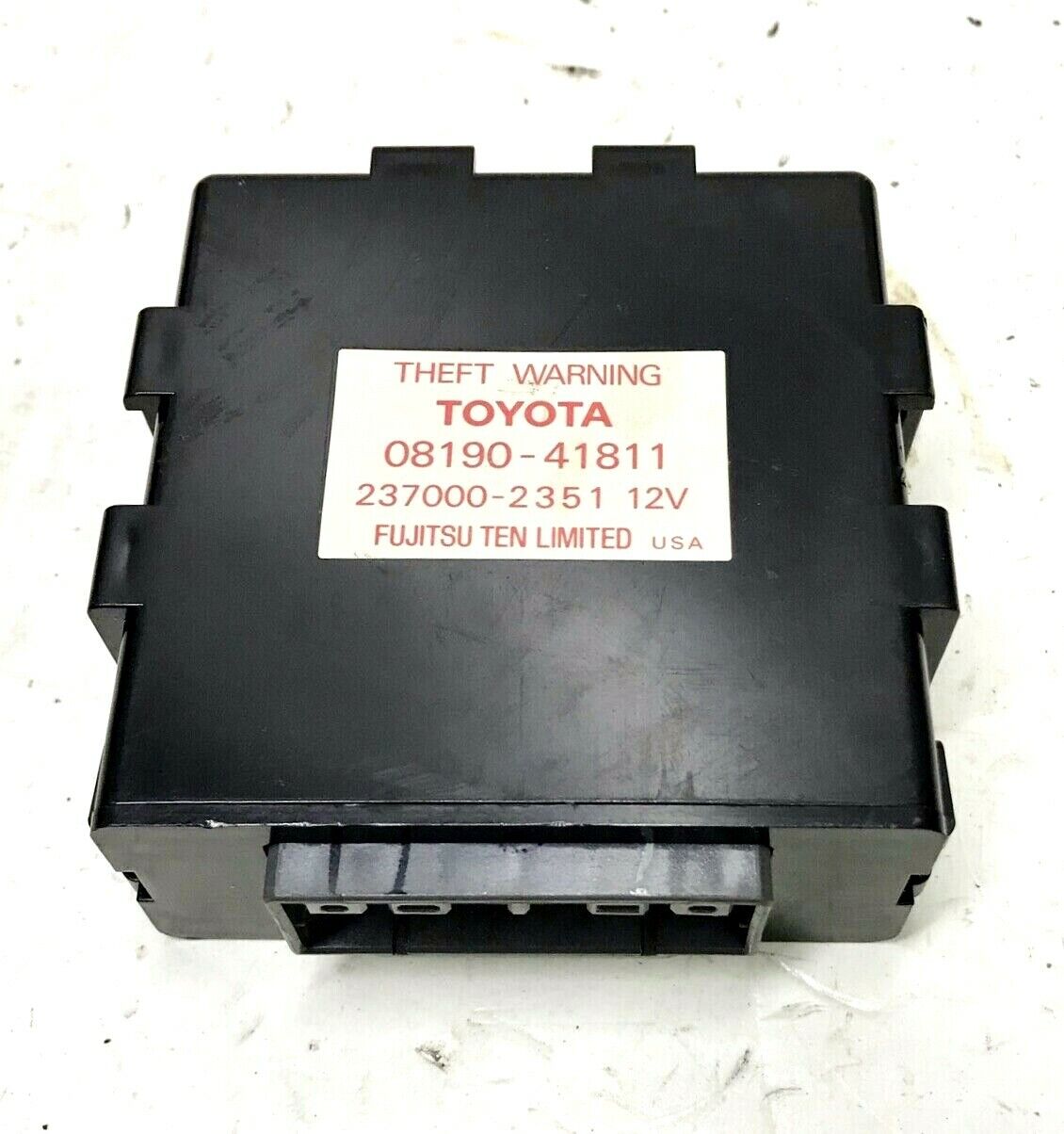 ✅ 04 TOYOTA AVALON THEFT LOCKING SECURITY CONTROL MODULE 08190-41811 
