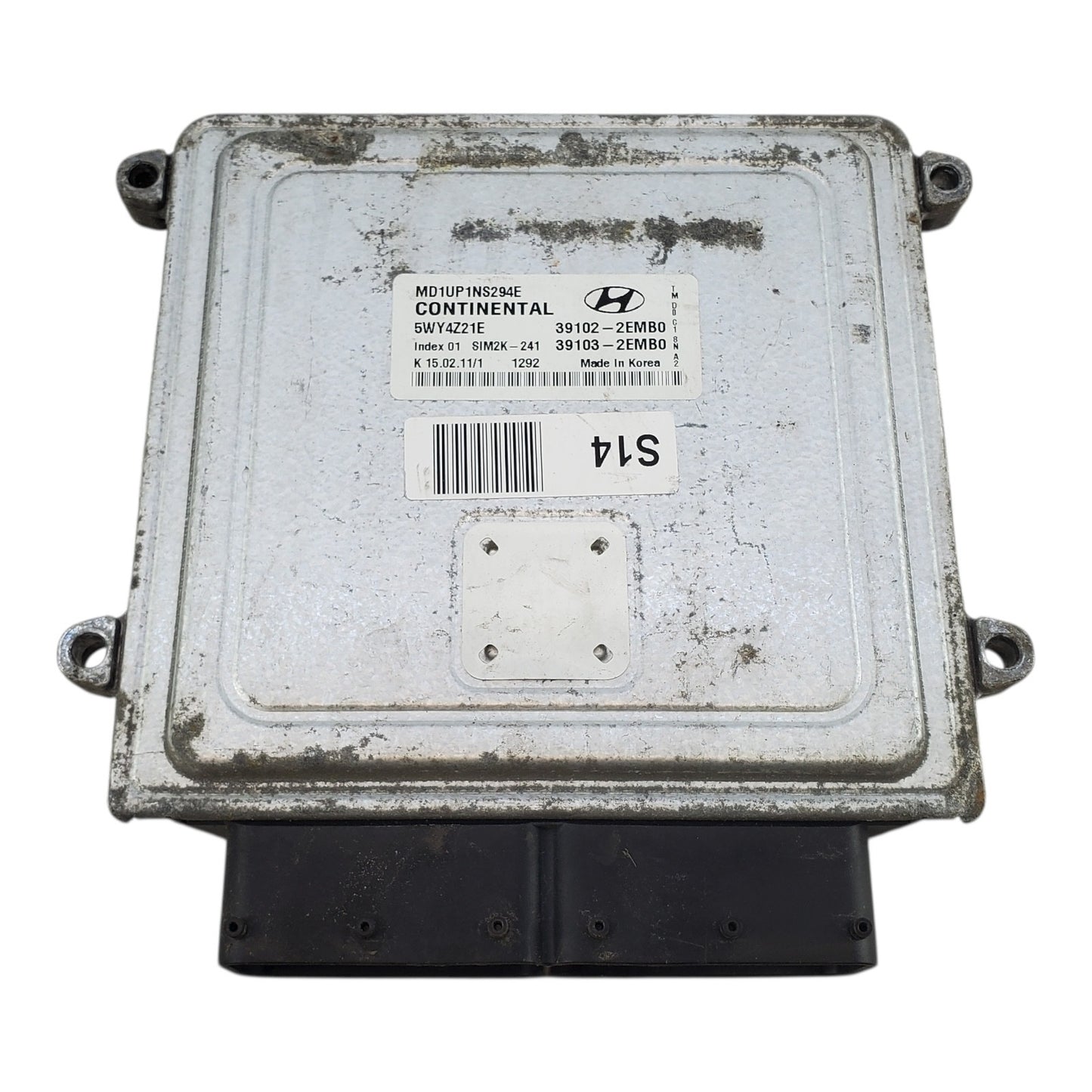 2011 2012 2013 Hyundai Elantra 1.8 Engine Control Module ECU ECM OEM 39102-2EMB0