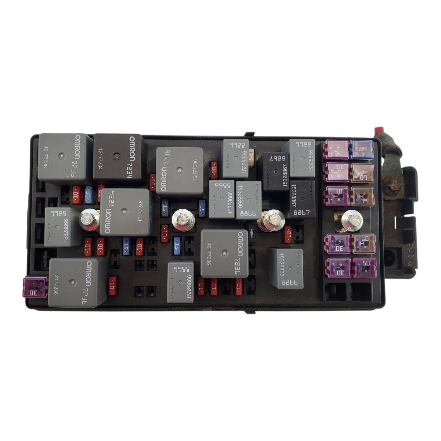 15858845 Pontiac 2007 G6 Fuse Box 3.5L 3.9L Engine Bay Under Hood Relay OEM I23