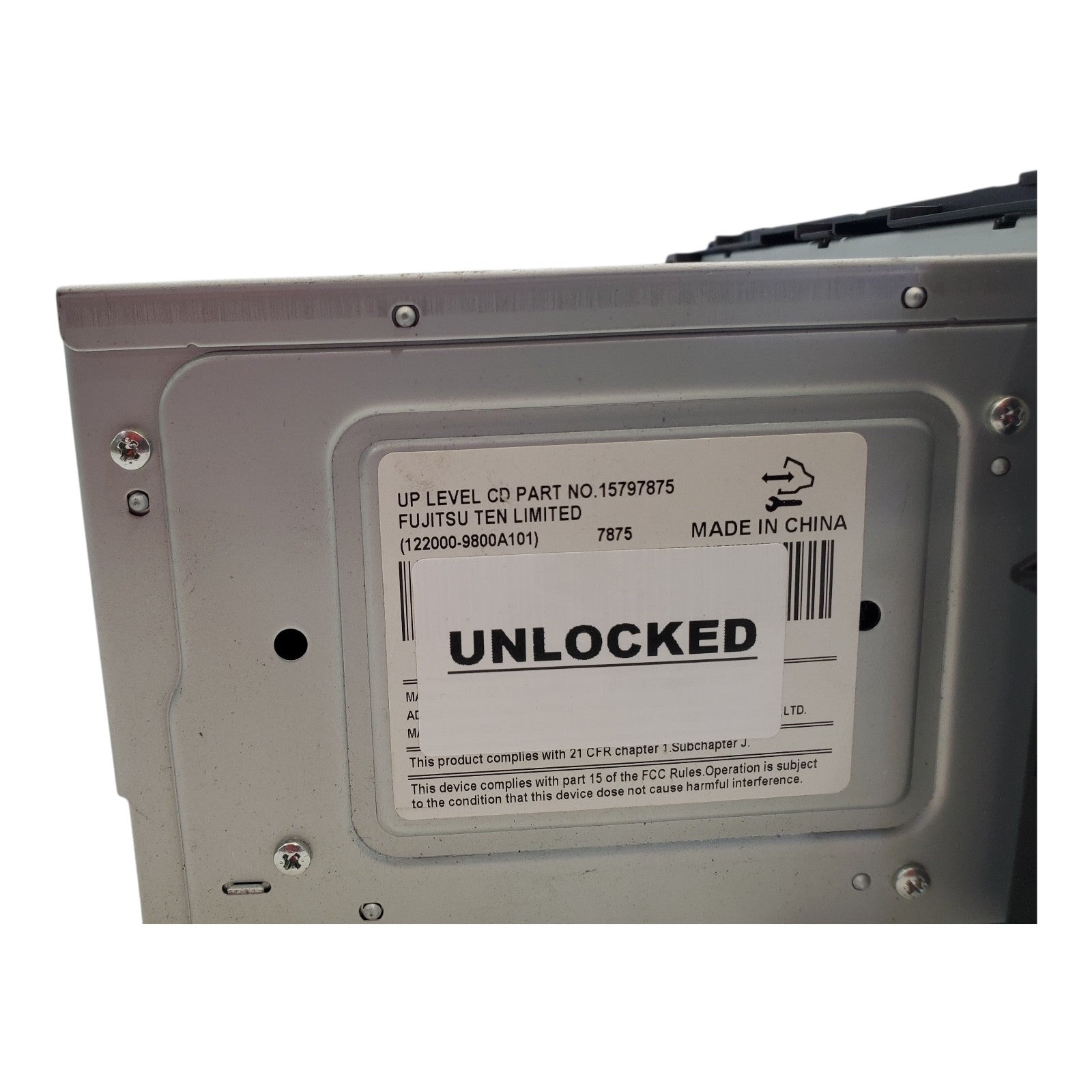 2006-2009 BUICK LUCERNE RADIO CD PLAYER 15797875  "GM721B"