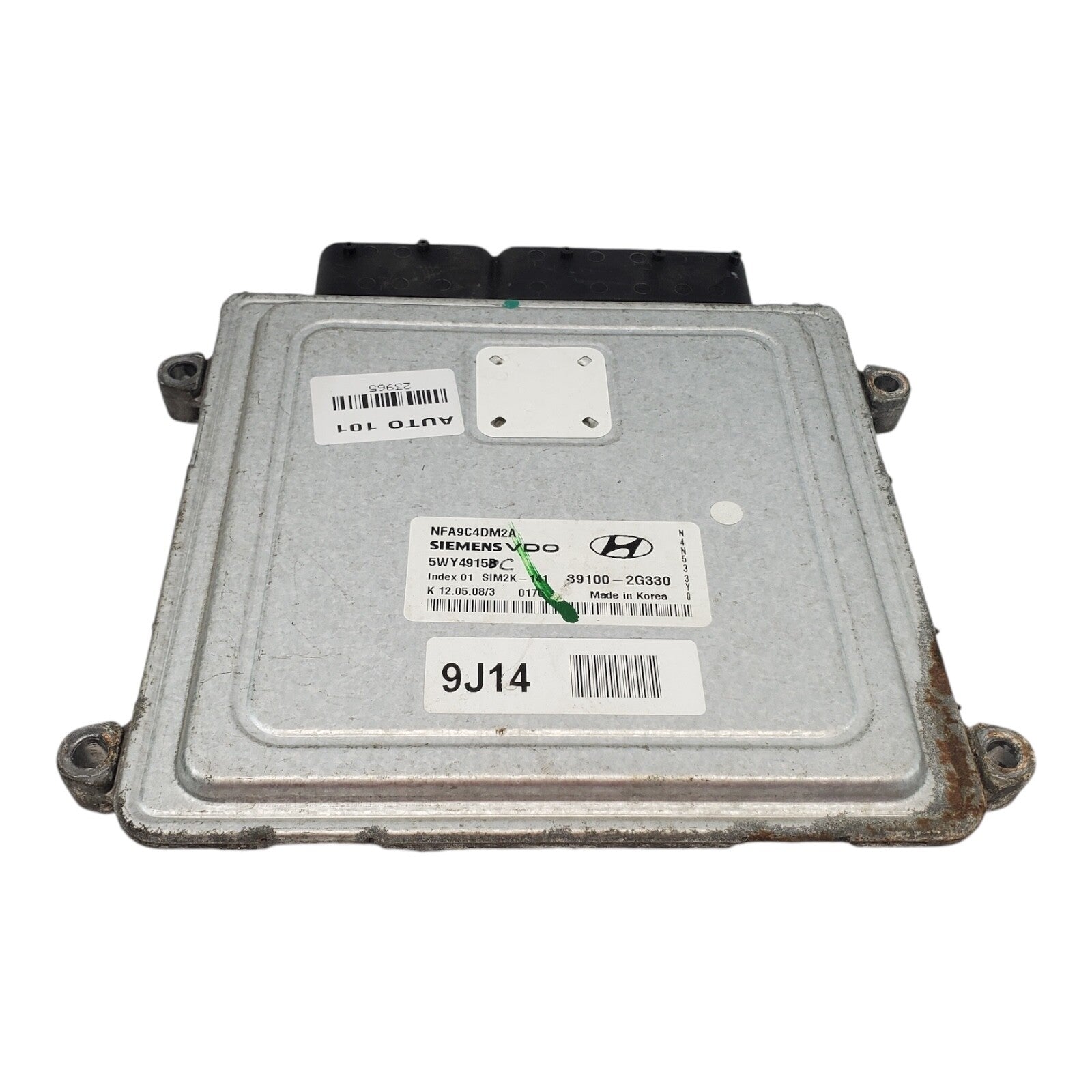 09-10 HYUNDAI SONATA Engine ECM Control Module 2.4L 39100-2G330