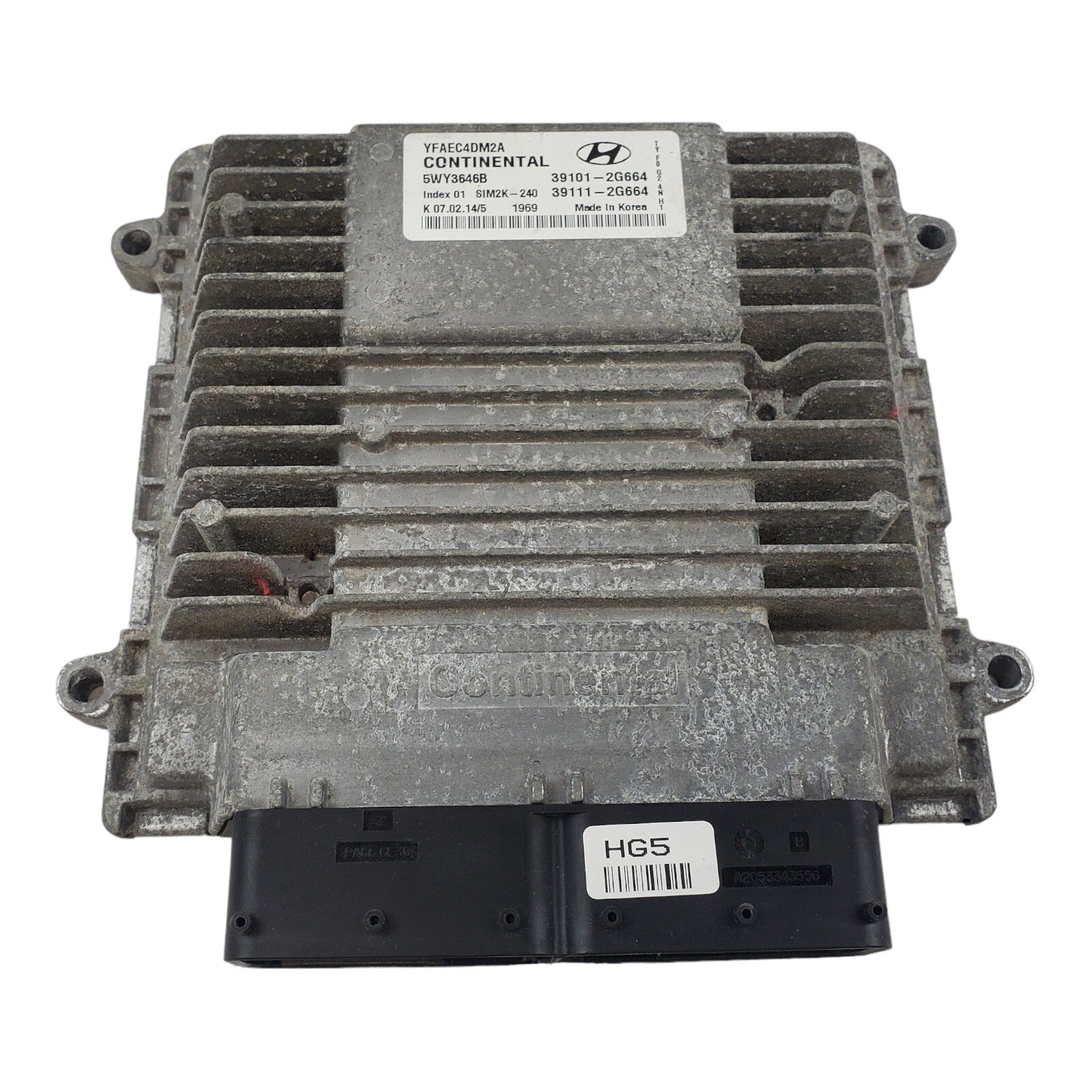 2011-2014 Hyundai Sonata Engine Control Module ECM OEM 39101-2G672, 39111-2G672
