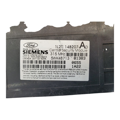 2002,02 Explorer,Mountaineer Keyless Theft  Control Module 1L2T14B207AD