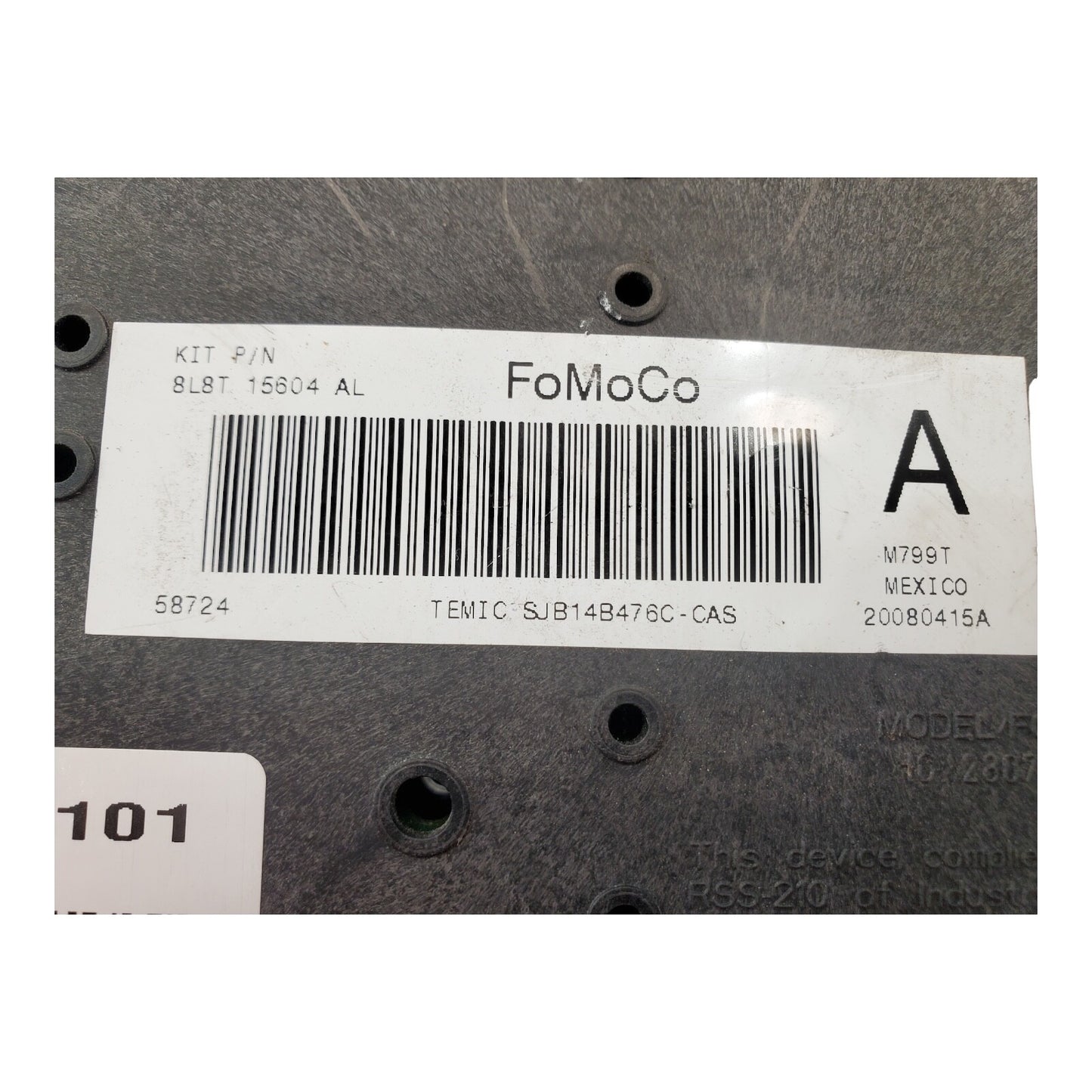 ✅2009-2012 Ford Escape Interior Relay Fuse Box 8L8T-15604-AL