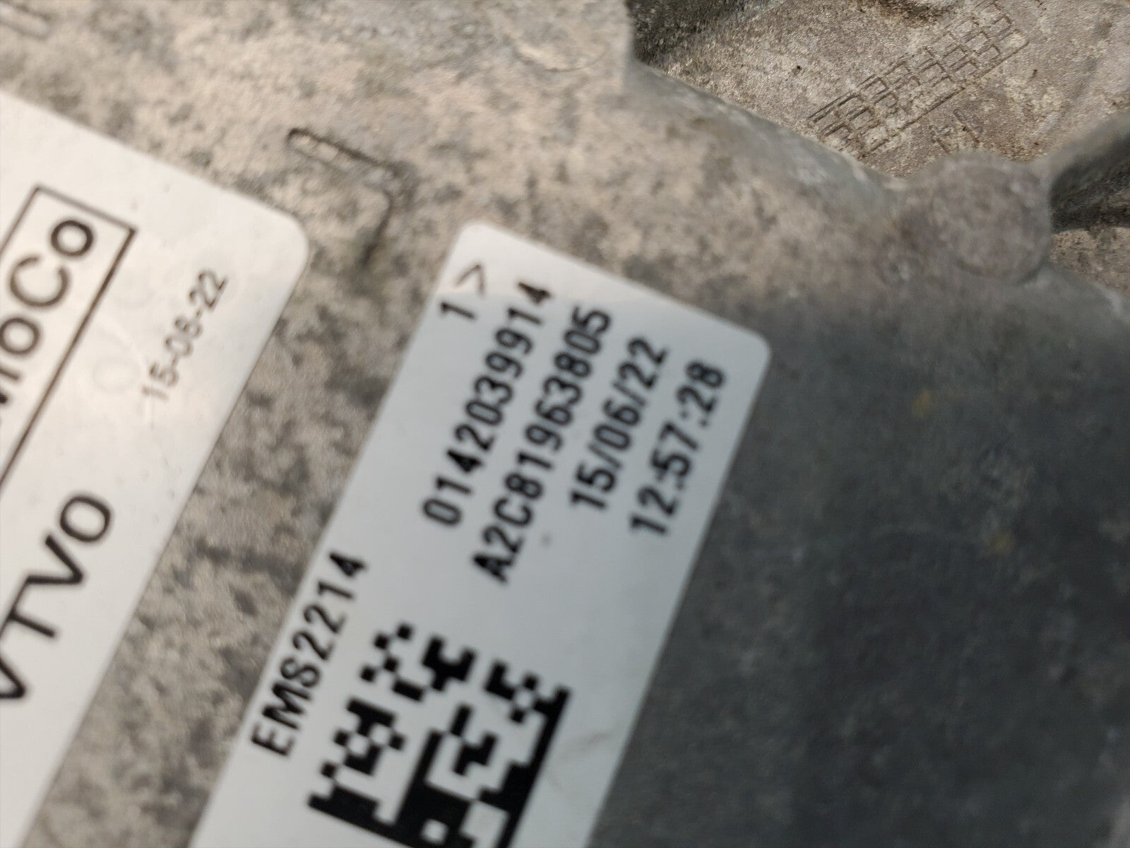 15-17 FORD FIESTA OEM ENGINE COMPUTER ECU PCM F2BA-12A650-JA