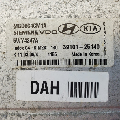 ✅ 06-08 Kia Optima Engine Control Module ECM 39101-25140
