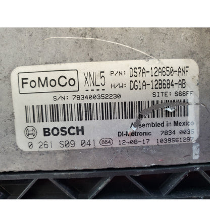 2013 13 Ford Fusion DS7A-12A650-ANF Engine Control Module Unit Ecm A75 043