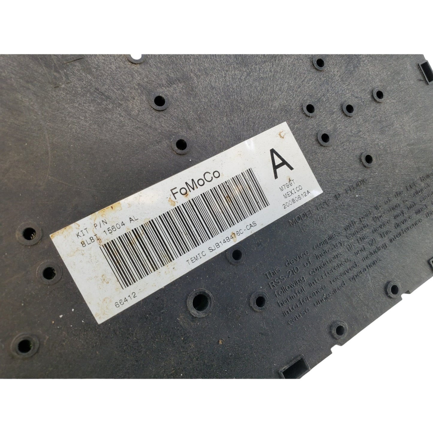 2009 - 2012 Ford Escape Fuse Box Relay Control Module Unit 8L8T-15604-AL OEM !