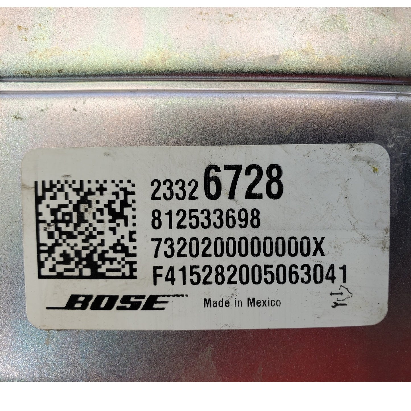 23326728 I 2016 - 2018 Chevy Malibu Impala OEM Bose Amp Factory Radio Amplifier