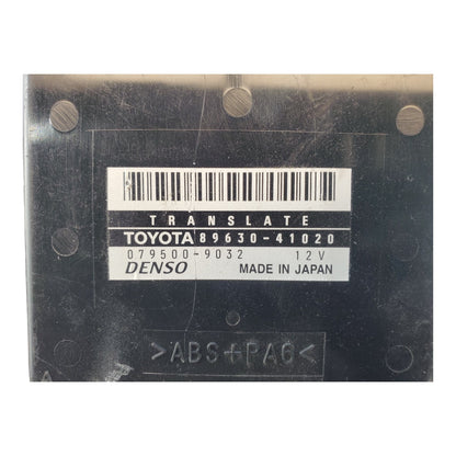 2000-2004 Toyota Avalon OEM ABS Translate Computer Control Module 89630-41020