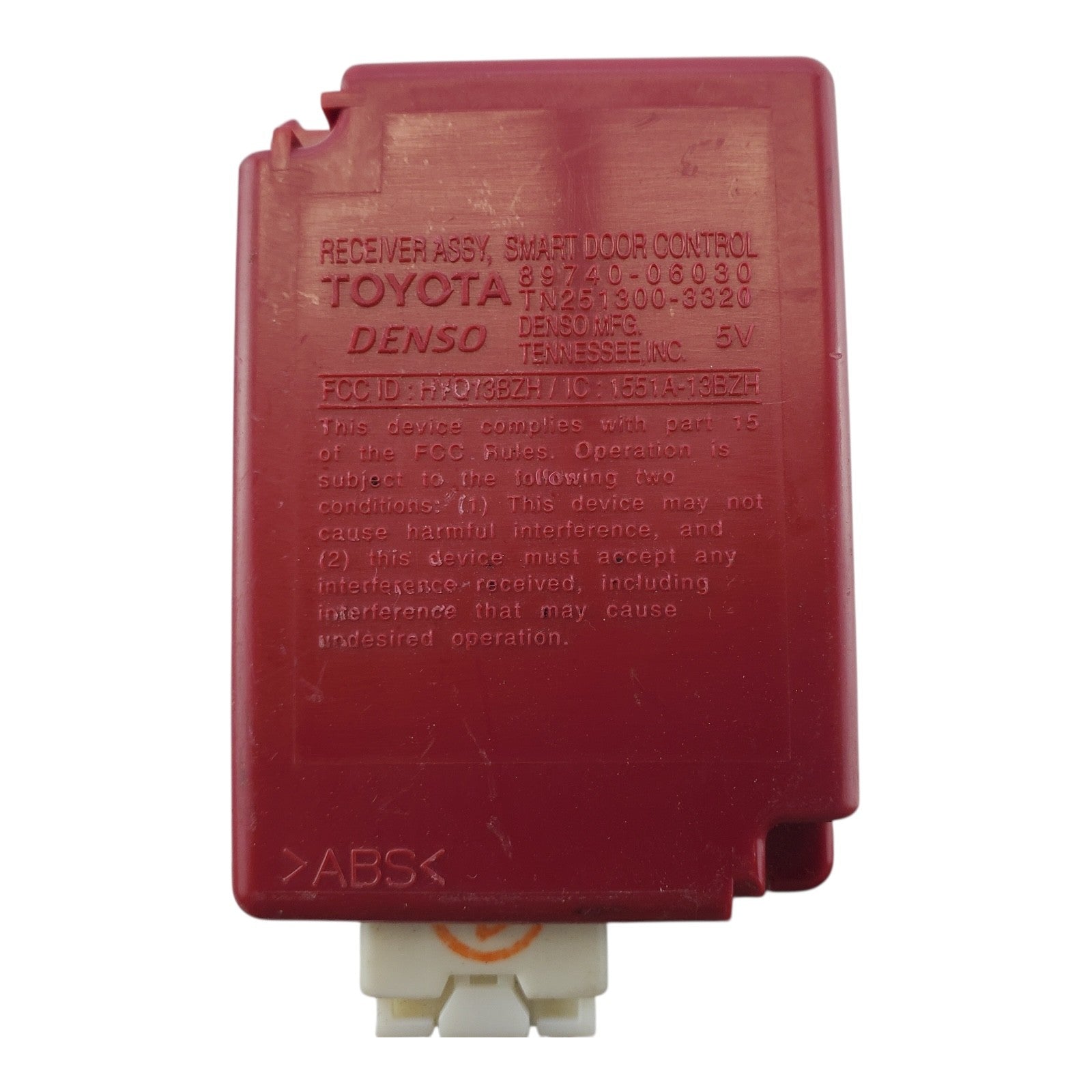 2007-2011 Toyota Camry Hybrid Smart Door Control Receiver Module OEM 89740-06030