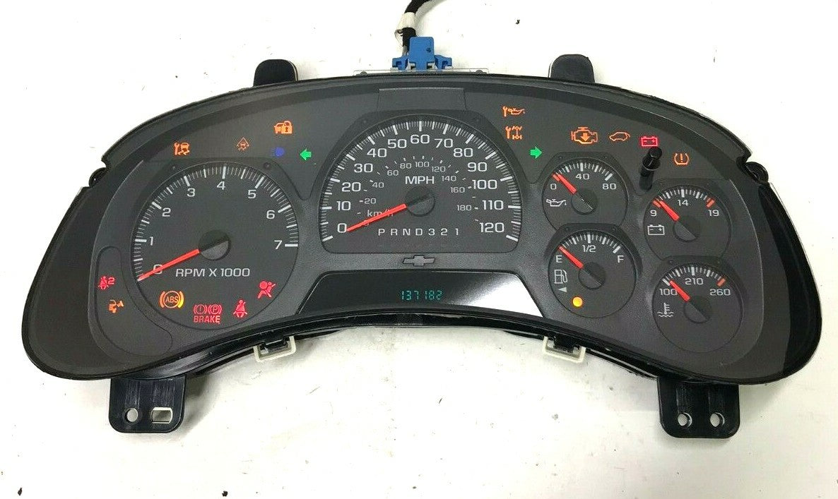 ✅ TESTED 06-09 GM Trailblazer Speedometer Instrument Gauge Cluster 15140618 135K
