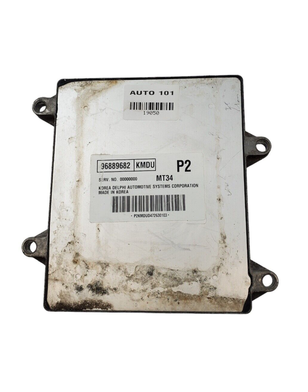 08 Chevrolet Aveo Engine Control Module ECM Computer 96889682