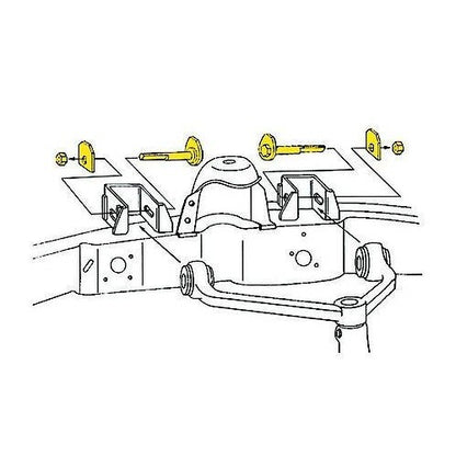 1995-2011 Ford/Mazda/Mercury Front Alignment Caster / Camber Kit