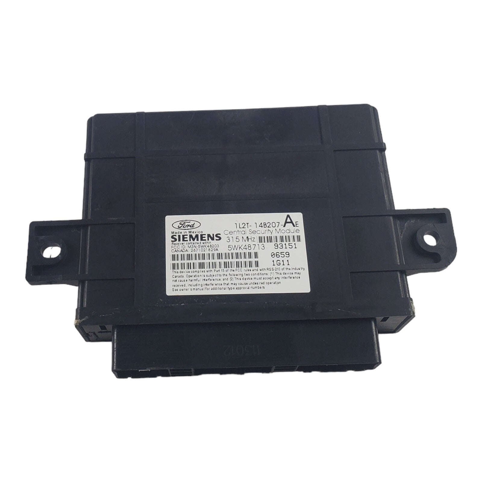 02 FORD EXPLORER REMOTE KEYLESS ENTRY MODULE 1L2T-14B207-AE