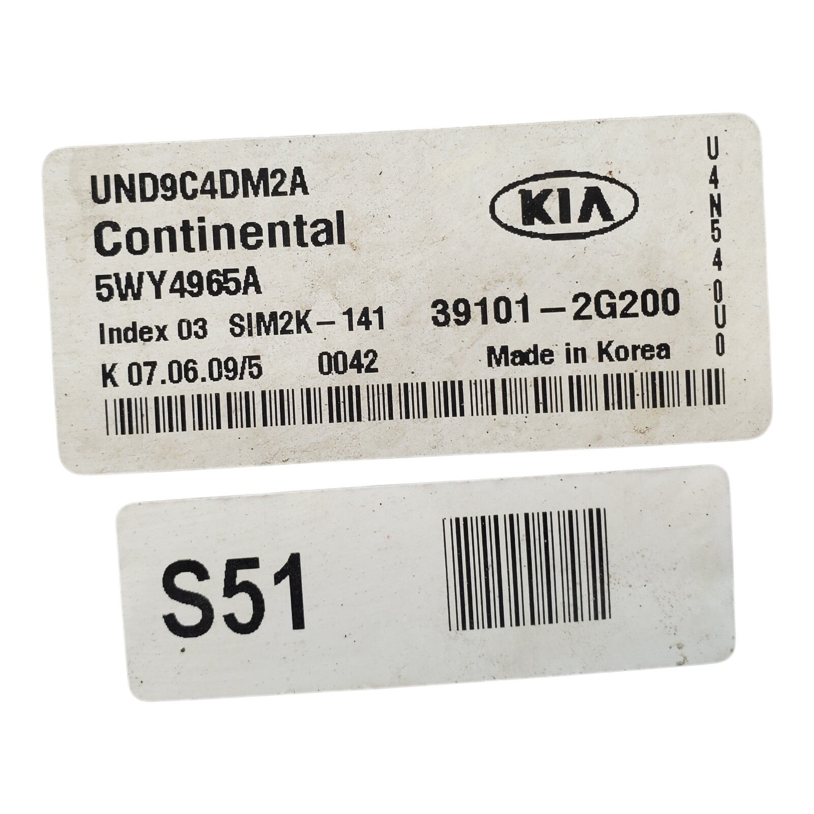 ✅ 09-12 Kia Rondo Engine Control Module ECM Computer 39101-2G200