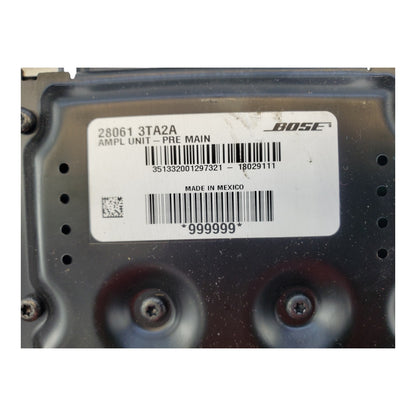 2013-2018 Nissan Altima Bose Audio Amplifier 28061-3TA2A
