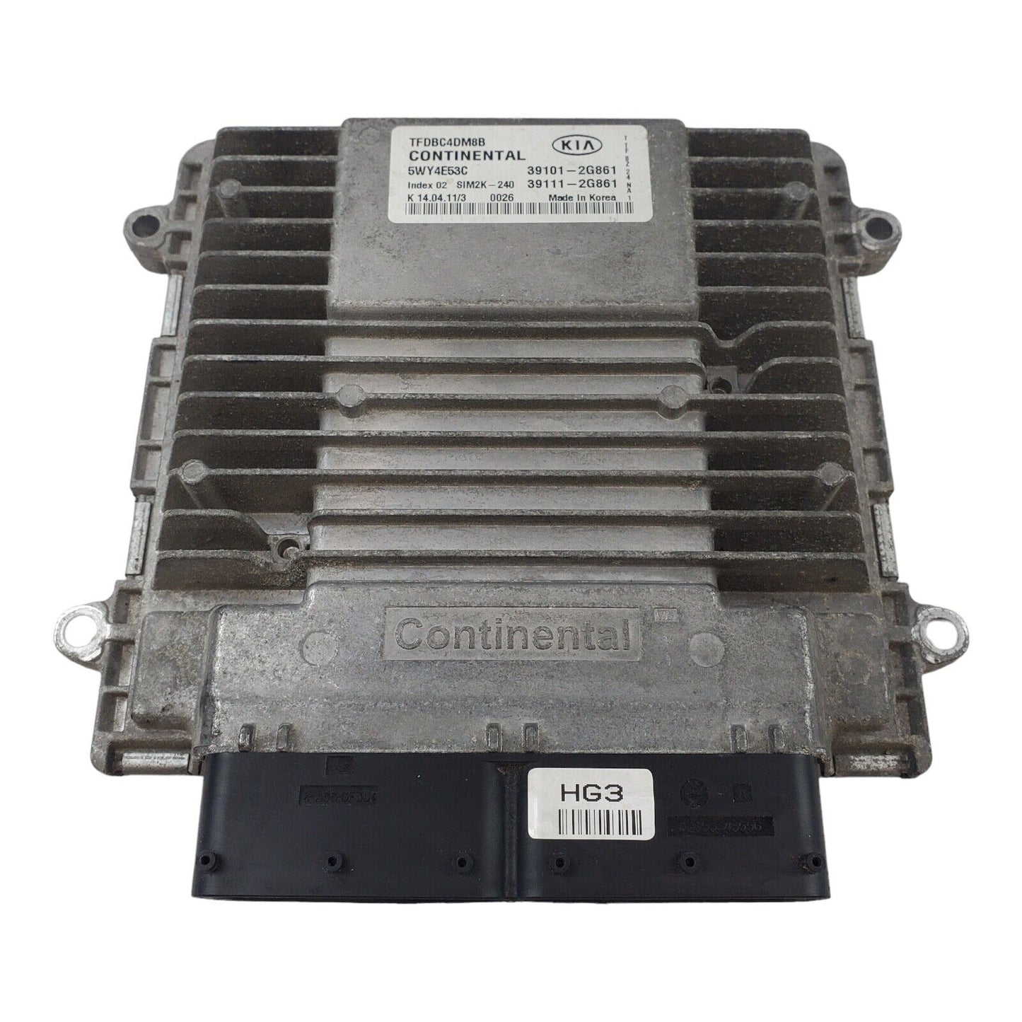 2011 2012 2013 Kia Optima 2.4L ECM ECU Engine Computer Module | 39101-2G861