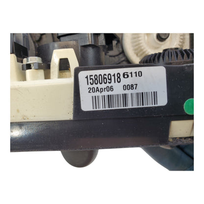 05-07 Saturn Climate Control Switch Dash Panel OEM 15806918
