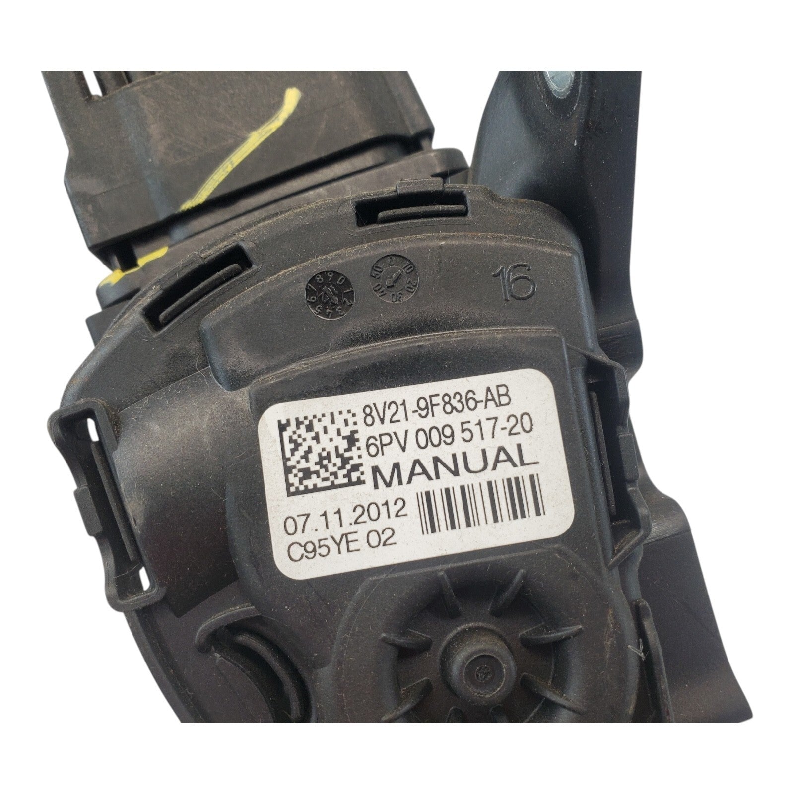 11-19 Ford Fiesta Gas Pedal Accelerator Assembly 8V21-9F836-AB OEM