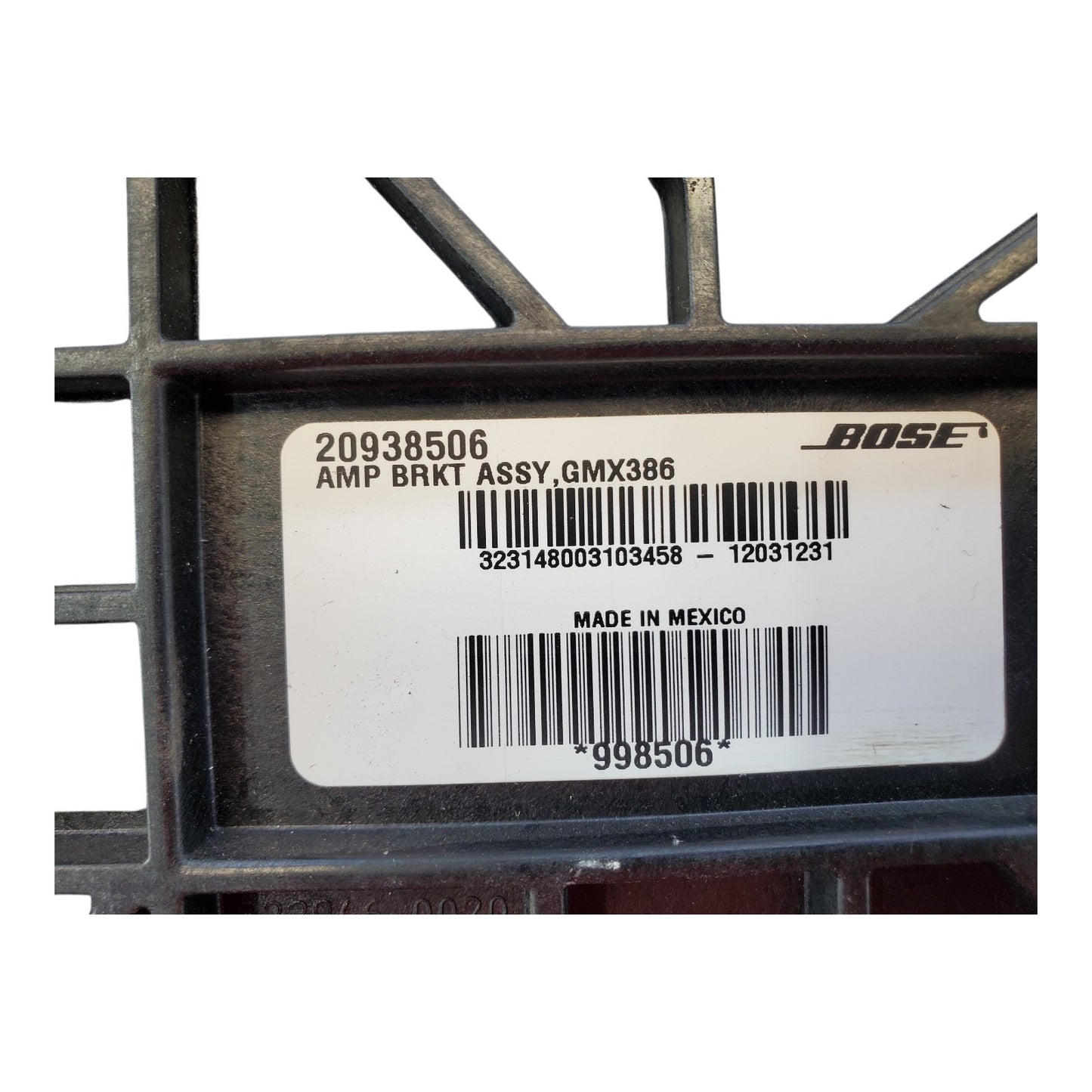 10 11 12 MALIBU BOSE AMPLIFIER BRACKET OEM