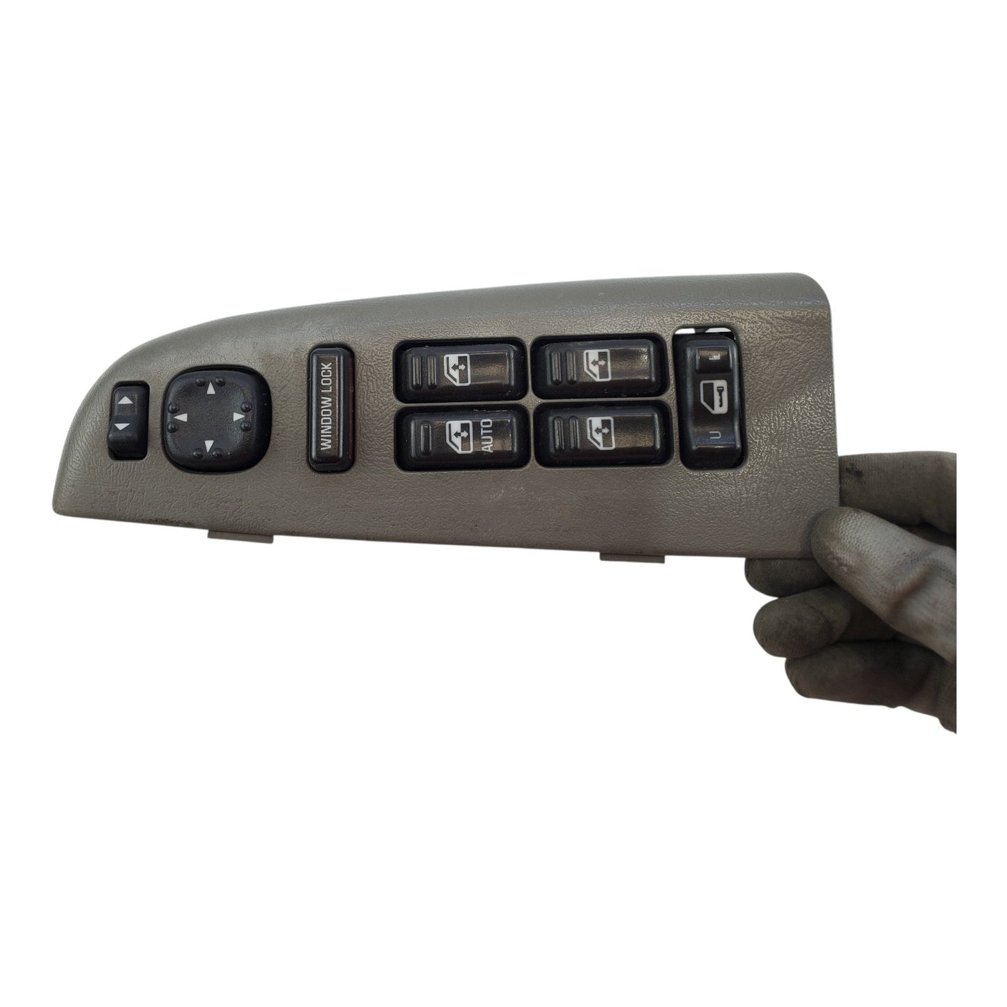 2000-02 Silverado Sierra Tahoe Master Driver Power Window Switch Control Gray