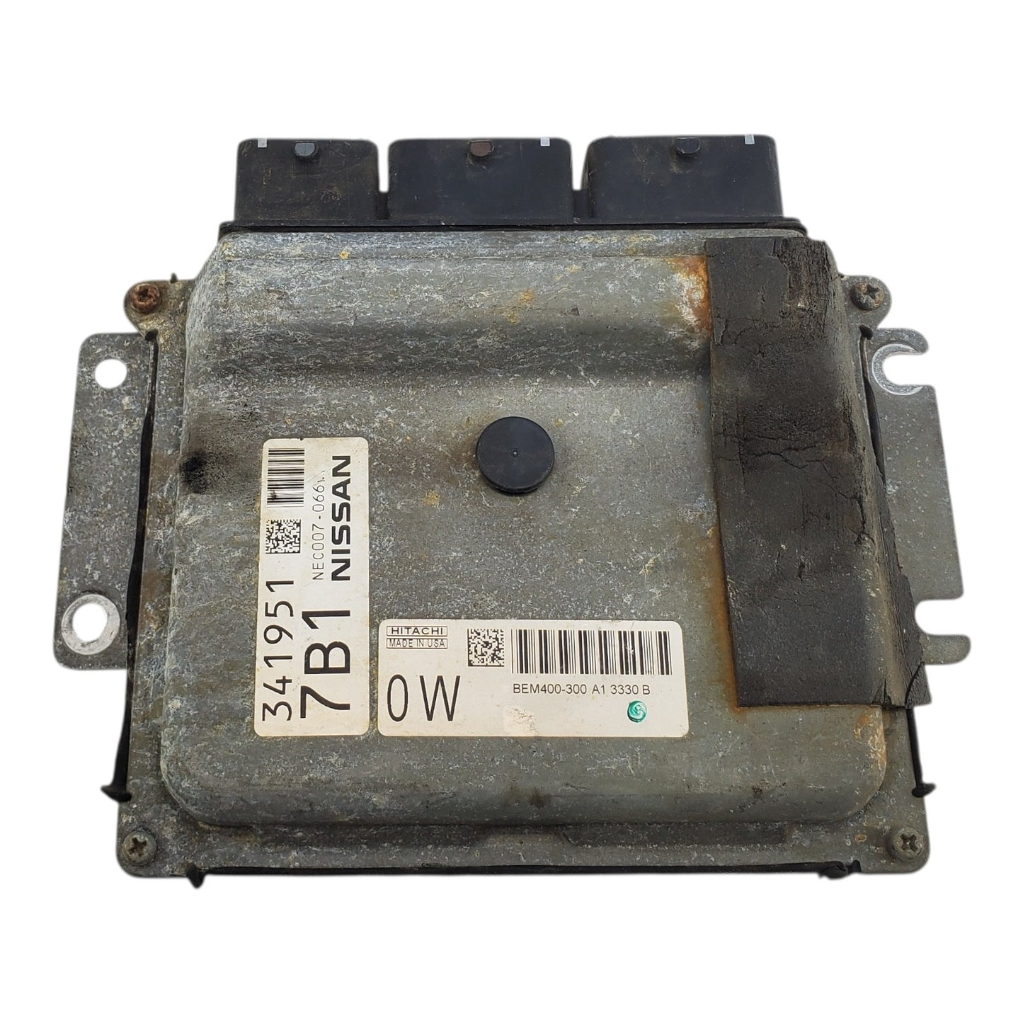 13 14 Nissan Altima NEC007-066 Computer Brain Engine Control ECU ECM EBX Module