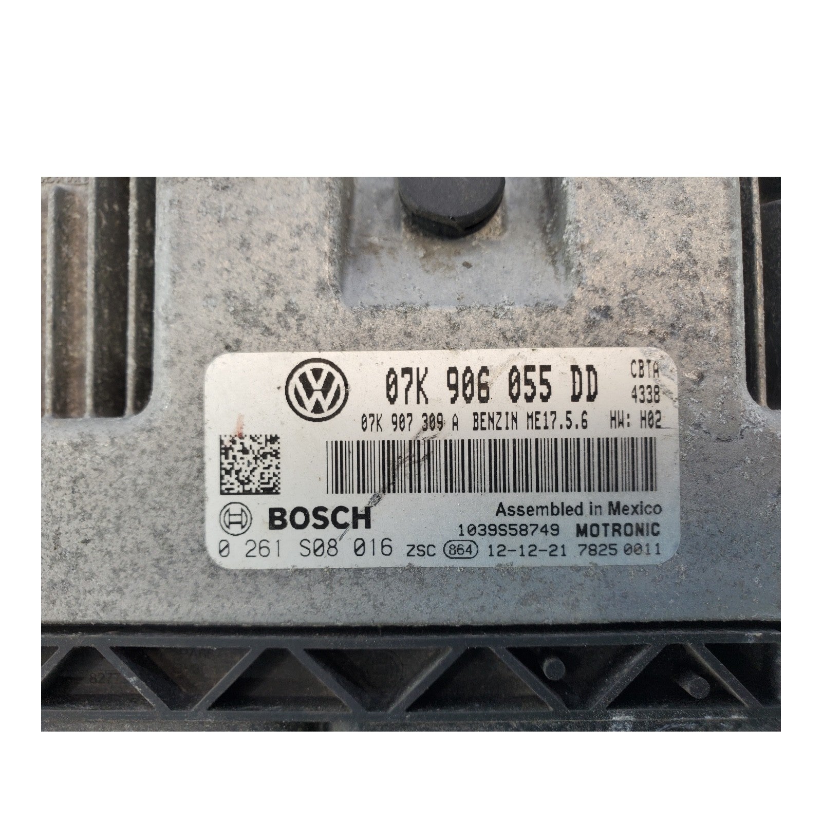 Engine ECM Control Module 2.5L 13-14 VW PASSAT 07K 906 055 DD 07K906055DD