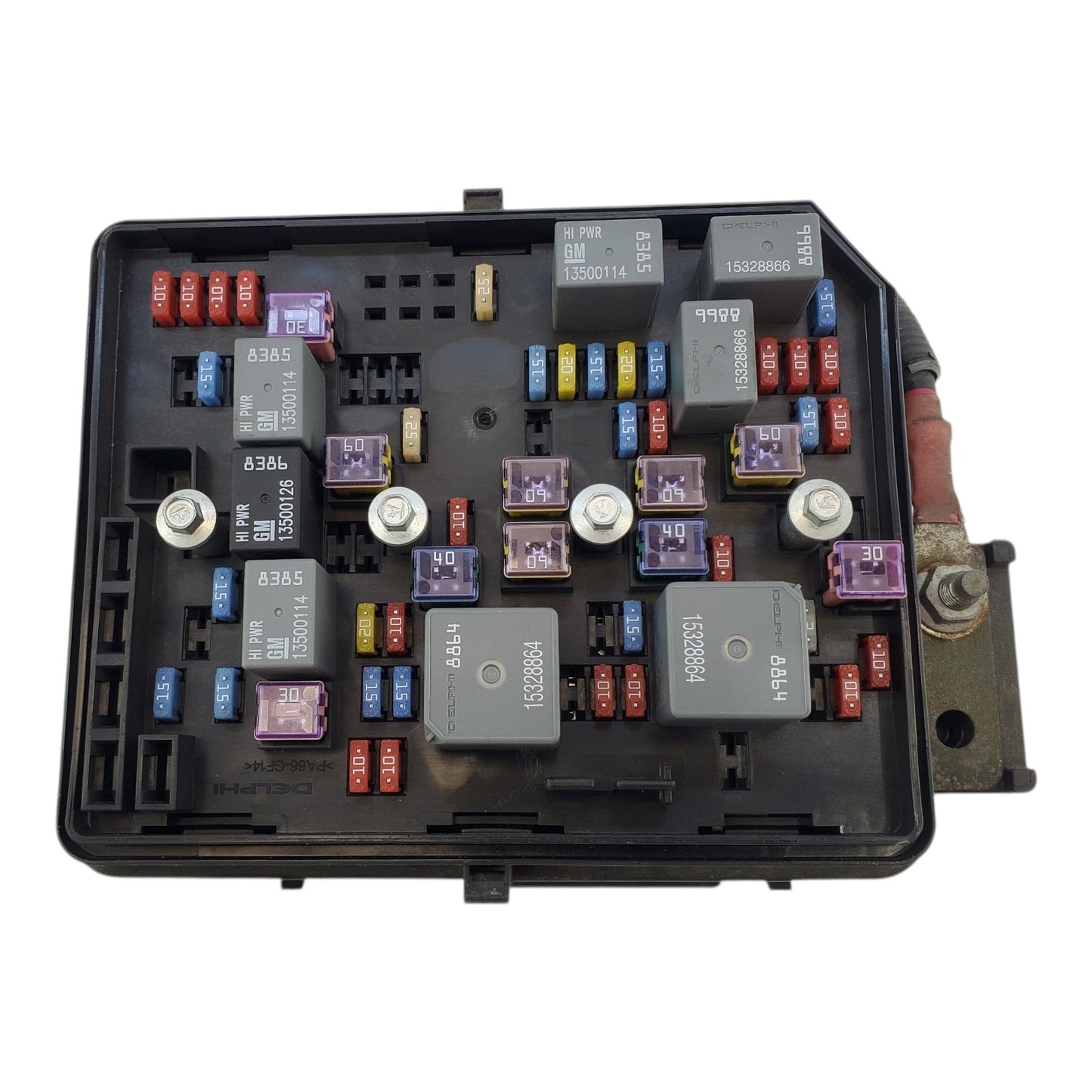 2009 CHEVROLET IMPALA 3.5L OEM Engine Fuse Box Relay Junction Block 25915388-01