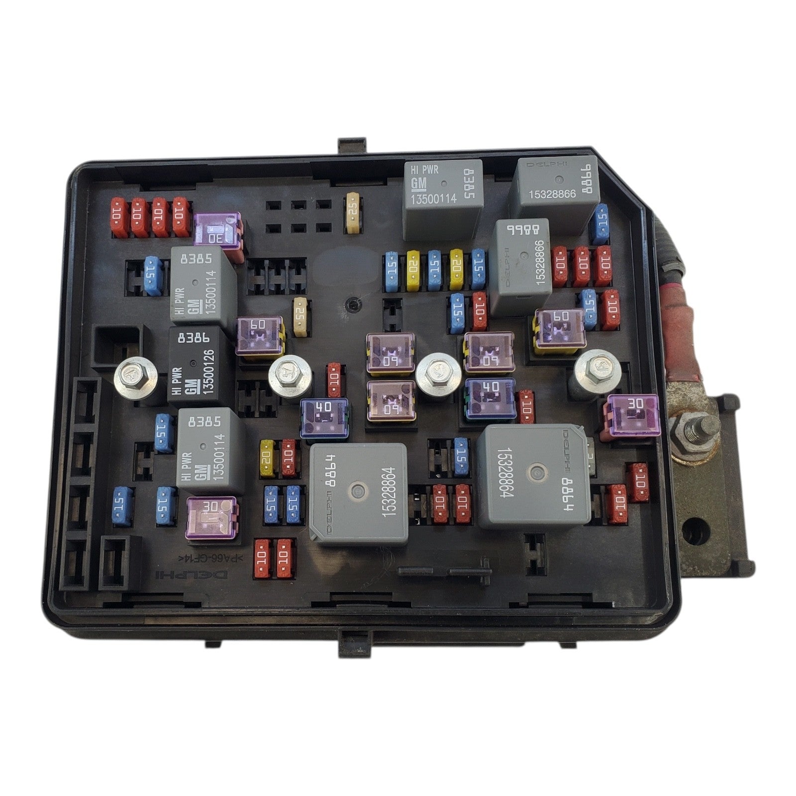 2009 CHEVROLET IMPALA 3.5L OEM Engine Fuse Box Relay Junction Block 25915388-01