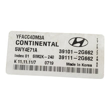 ✅2012 Hyundai Sonata GLS 4 Cylinder 2.4L ECU 39101-2G662