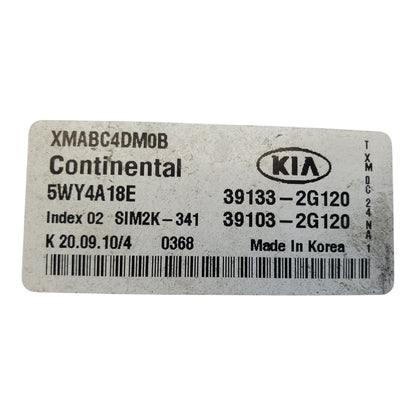 39133-2G120 ecm ecu computer 2011-2013 Kia Sorento