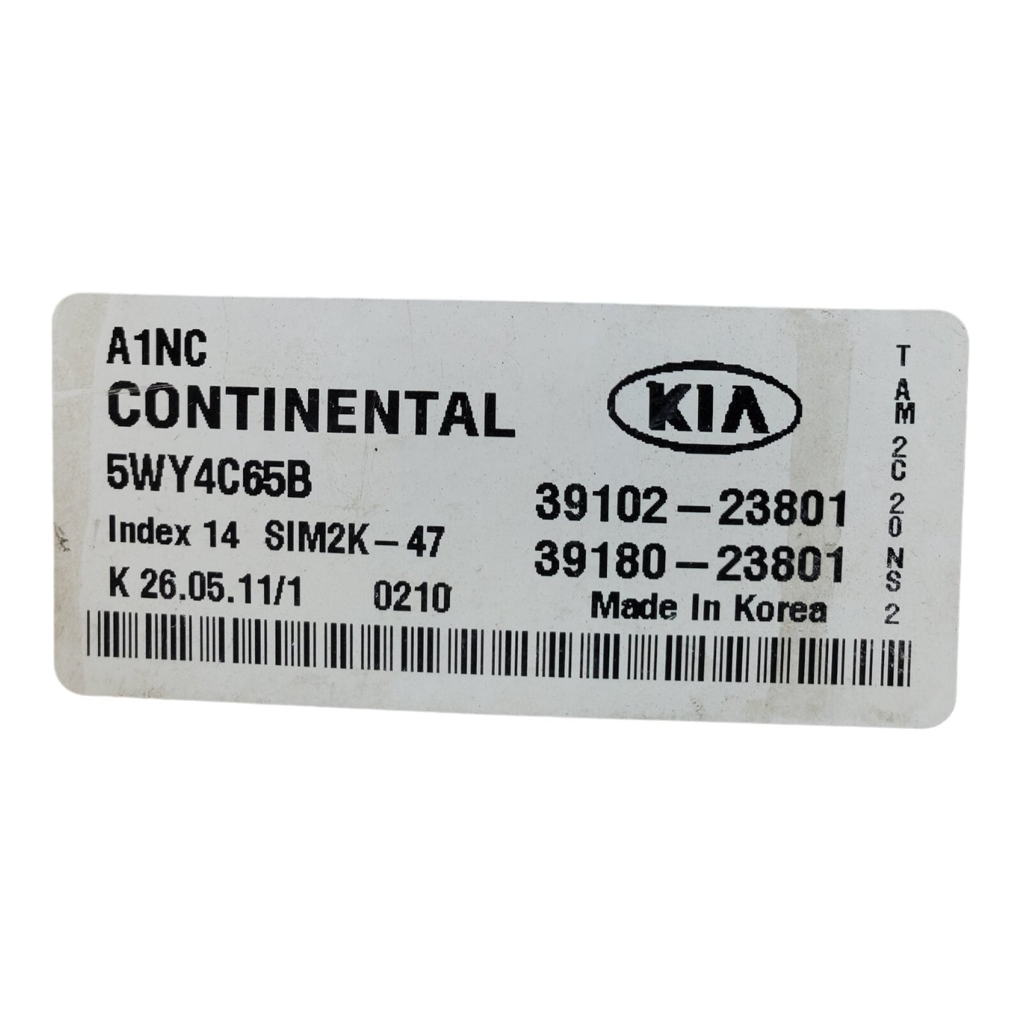 ✅2011 KIA SOUL OEM ENGINE POWERTRAIN CONTROL MODULE ECM PCM 39102-23801