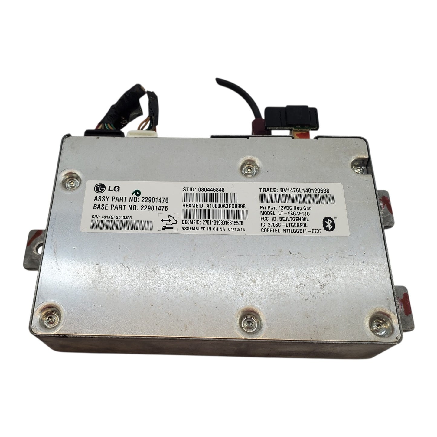 12 13 14 15 16 CHEVROLET IMPALA ONSTAR COMMUNICATION CONTROL MODULE 22901476 OEM